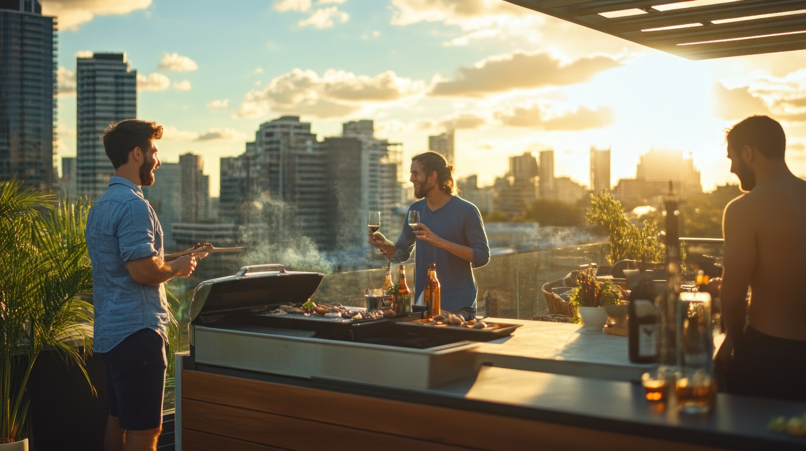 Rooftop terrace